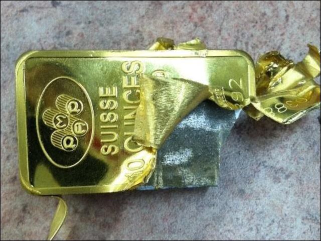 Fake Gold Bullions