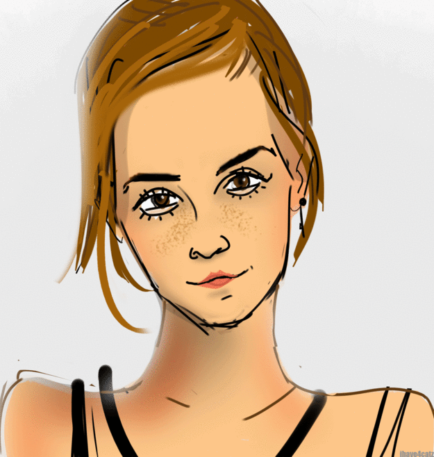 Celebrity Caricatures in Animated GIF Form