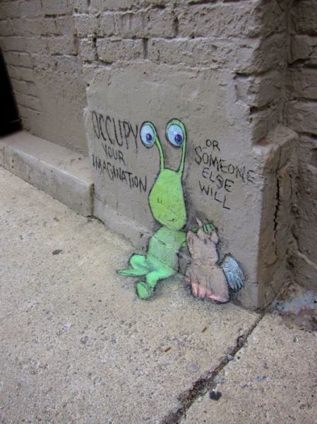Cute Sluggo Street Art