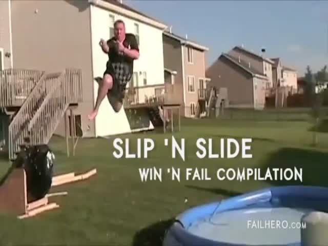 Slip ‘n’ Slide – Win and Fail Compilation 