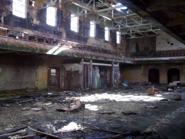 State School in Ruins