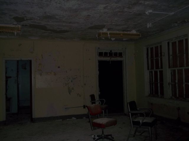 State School in Ruins
