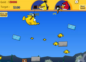 Angry Birds Double Fishing