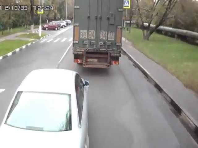 Never Flip the Bird to a Russian Truck Driver 