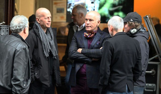 Action Shots from the Filming of “Red 2”