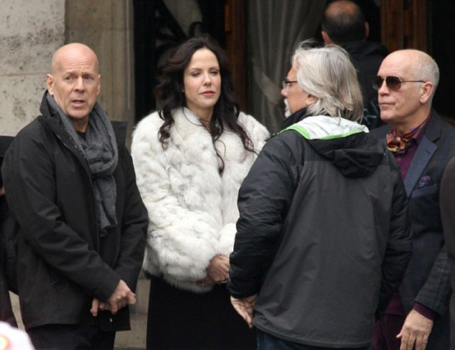 Action Shots from the Filming of “Red 2”
