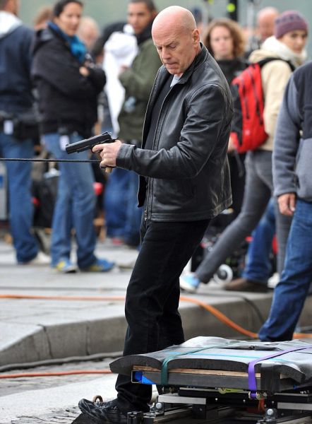 Action Shots from the Filming of “Red 2”