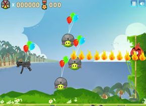Angry Birds Shooting Training
