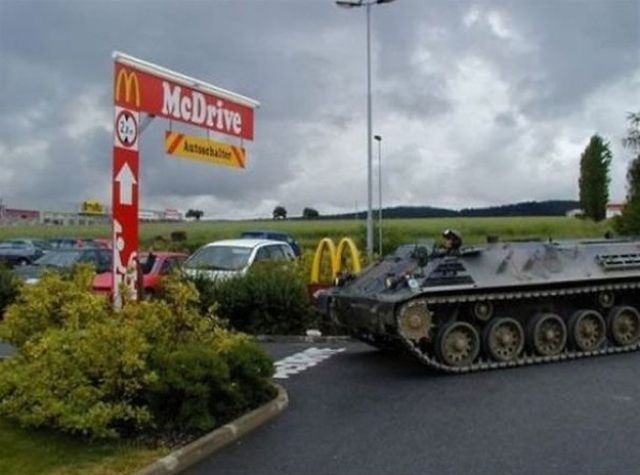 Things You Don’t Expect to See At A Drive-Thru!