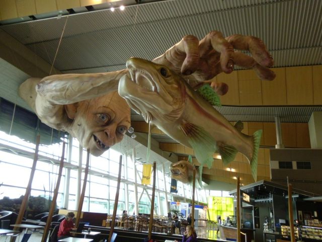 What a Creepy Choice of ‘Art’ For Local Airport