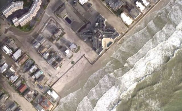 Aerial Photos of Hurricane Sandy Show Before and After Shots