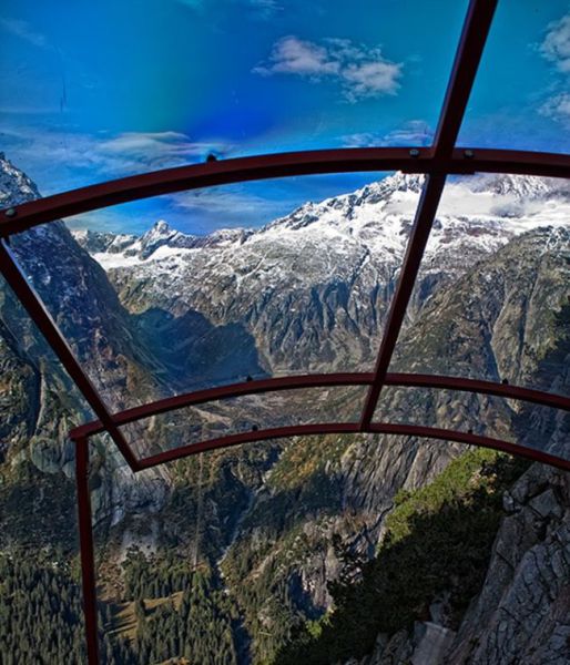 This Thrilling Mountain Ride Is a Swiss Landmark