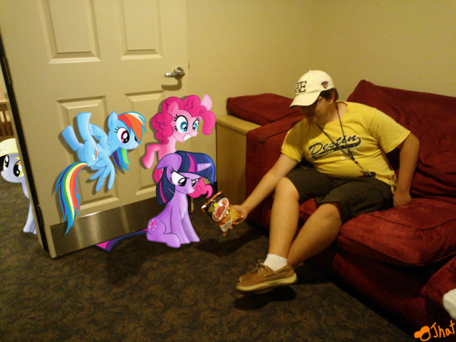 Obsessive Bronies Photoshop Themselves “Pony” Girlfriends!