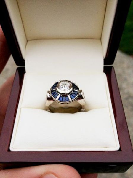 Geeky but Beautiful, Star Wars Engagement Ring!