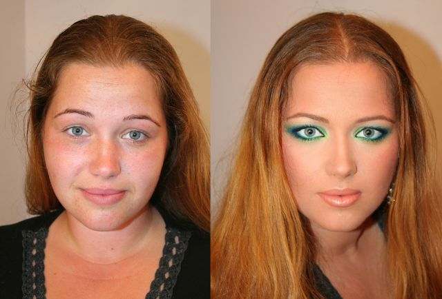 Make-up Miracles: Before and After. Part 3