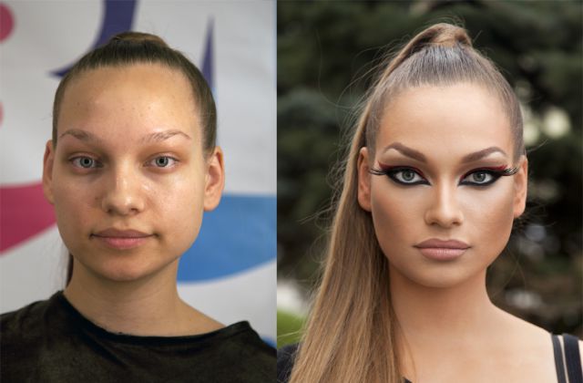 Make-up Miracles: Before and After. Part 3