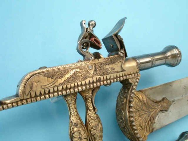 Unusual, Indian “Gun-Knife”