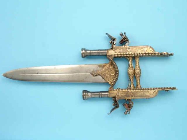 Unusual, Indian “Gun-Knife”