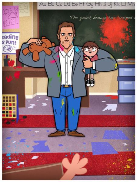 Cartoon Versions of TV Shows and Movies