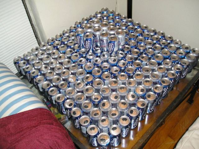 Cool Beer Can, Pyramid or “Beer-amid”
