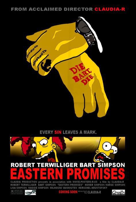 The Simpsons Parody Some Well-known Movie Posters