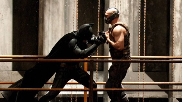 Action-packed, Behind-the-scenes Photos of the Batman vs. Bane Fight Scene