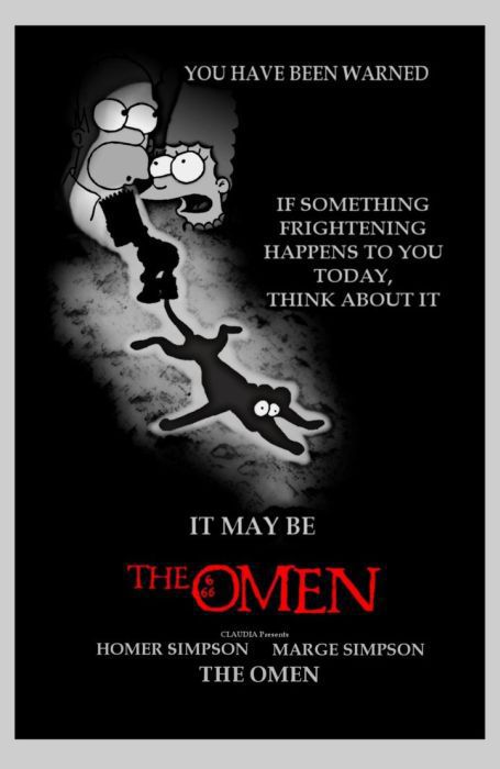 The Simpsons Parody Some Well-known Movie Posters. Part 2