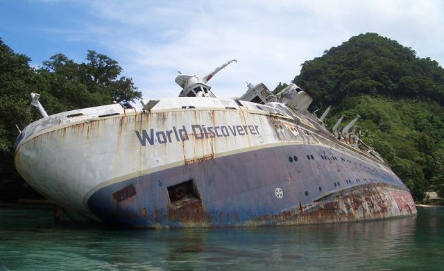 Forgotten Cruise Ship Is Now a Popular Tourist Destination