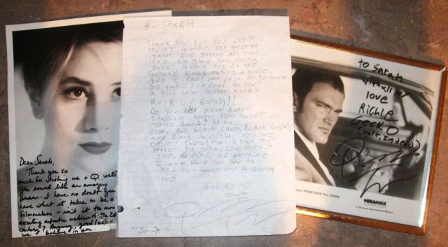 Tarantino’s Letter to a 13 Year Old Girl