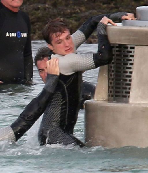 Action Shots from the Making of “The Hunger Games: Catching Fire”