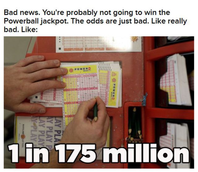 Things That Are More Likely to Happen Than You Winning Powerball