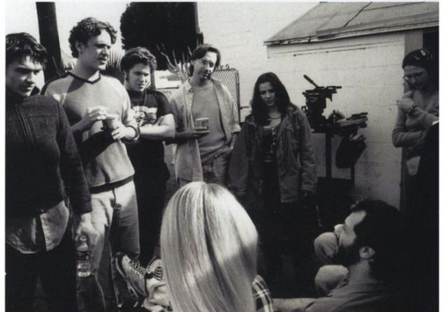 On the Set of 90s TV Show, “Freaks and Geeks”