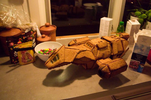 Fun, Homemade Gingerbread, Spacewalker