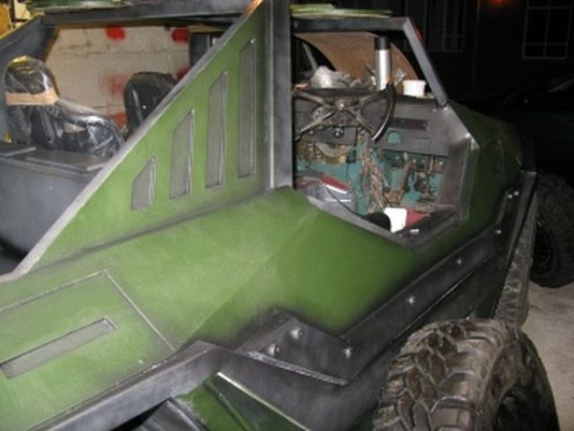 Self Constructed, Replica of Warthog’s Tank from Halo Games