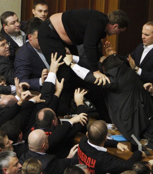 Ukraine’s First Day of New Parliament