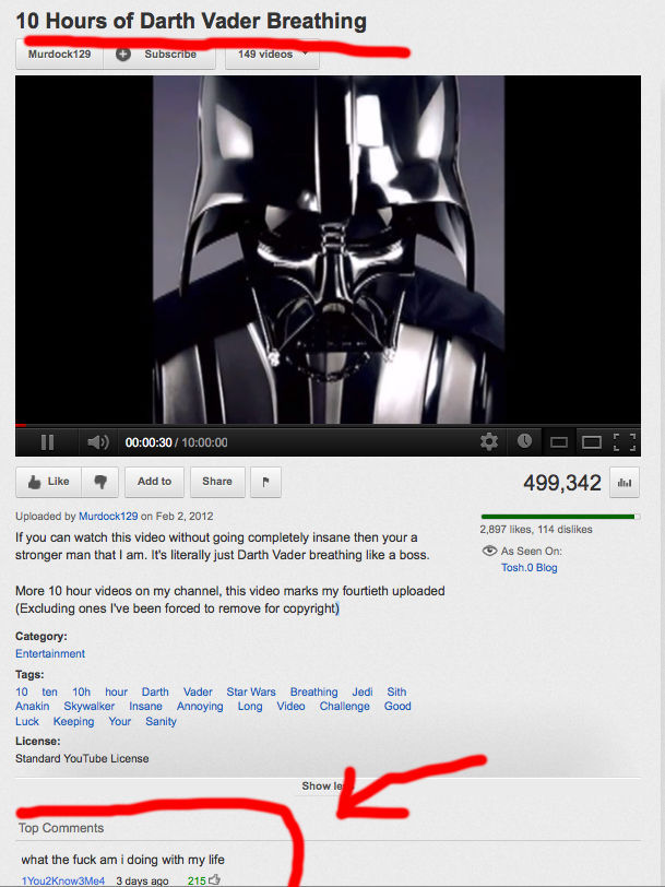 Most Priceless Youtube Comments in 2012