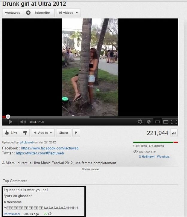 Most Priceless Youtube Comments in 2012