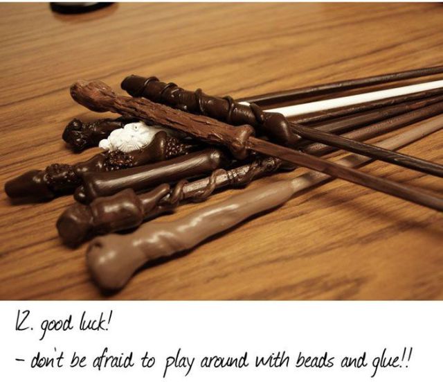 How to Make Harry Potter Style Wands