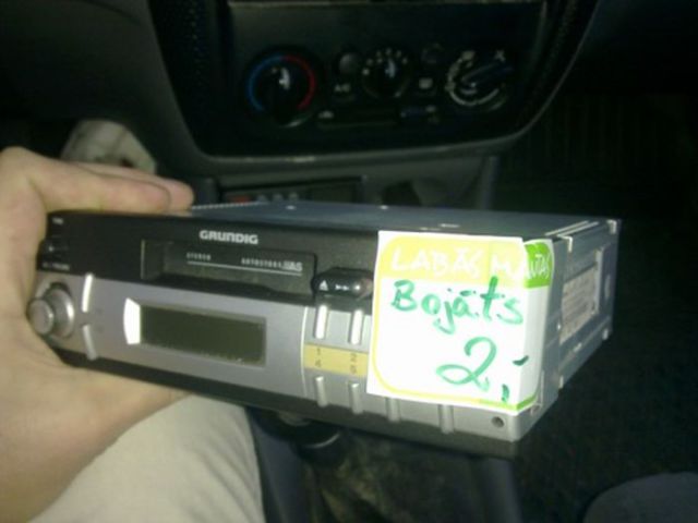 DIY Fake Car Tape Deck to Protect Your Touch Screen Stereo from Stealing