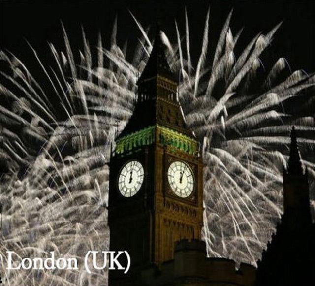 New Year Celebrations from Over the World