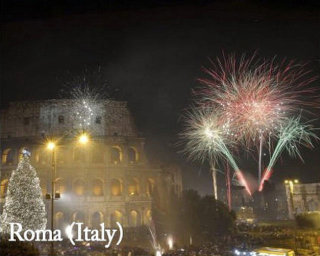 New Year Celebrations from Over the World