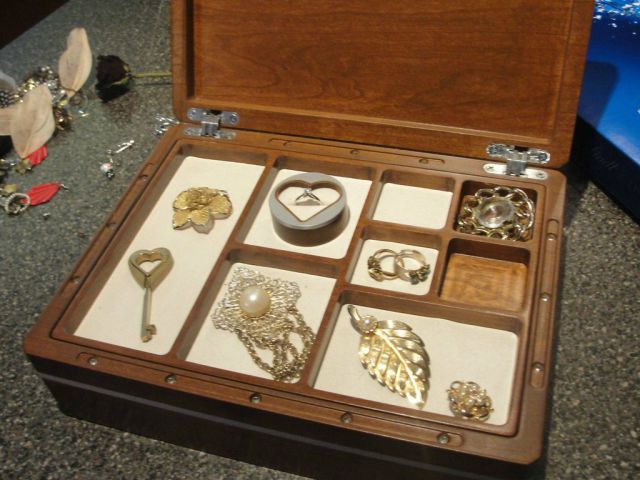 Special Jewelry Box With Secret Compartment