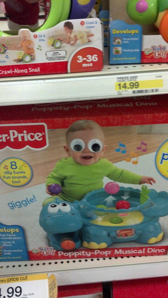 Fun with Googly Eyes in Target