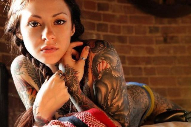 Men Who Go Crazy For Tattoos Will Love These Girls 62 Pics Izismilecom