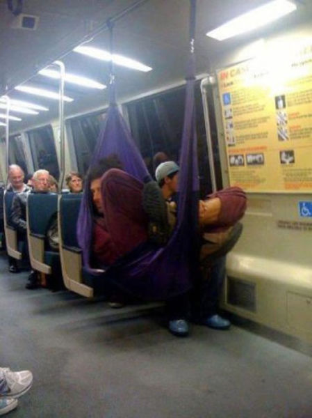 Public Transport Is Not for the Faint-hearted