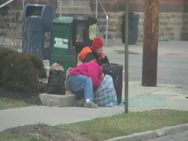 Feeding the Homeless Prank 
