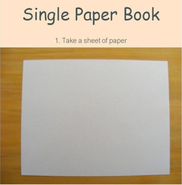 Make Your Own One Page Book