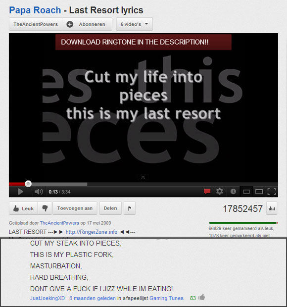 Really Funny YouTube Comments. Part 5