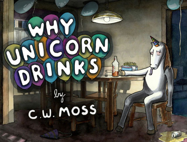 A Cartoon for Adults: “Why Unicorn Drinks”