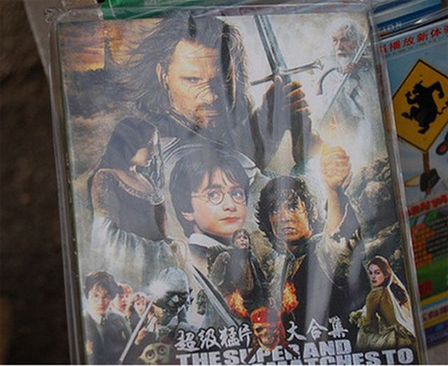 Amusing Chinese Black Market Interpretations of Popular DVD Covers